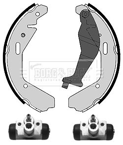 BORG & BECK Piduriklotside komplekt BBS1135K